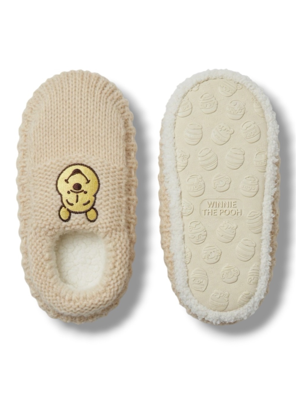 Womens 2-Pack Disney Winnie The Pooh Socks & Slipper Socks Set - NWT - Picture 3 of 4